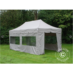 FleXtents PRO Steel 3x6m "Peaked" inkl 6st sidor
