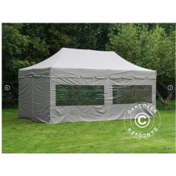 FleXtents PRO Steel 3x6m "Peaked" inkl 6st sidor