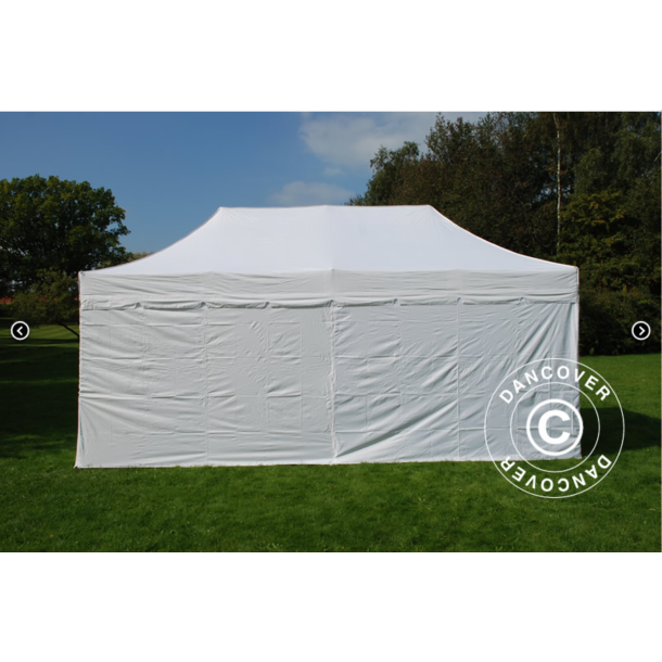 FleXtents PRO Steel 3x6m "Peaked" inkl 6st sidor
