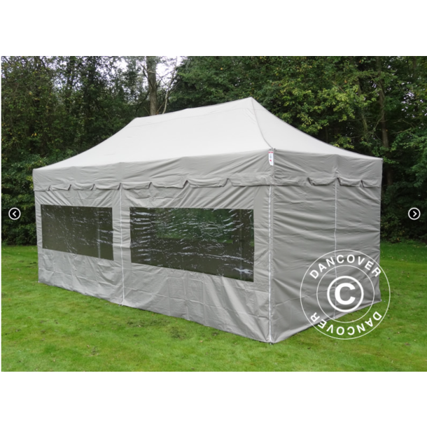 FleXtents PRO Steel 3x6m "Peaked" inkl 6st sidor