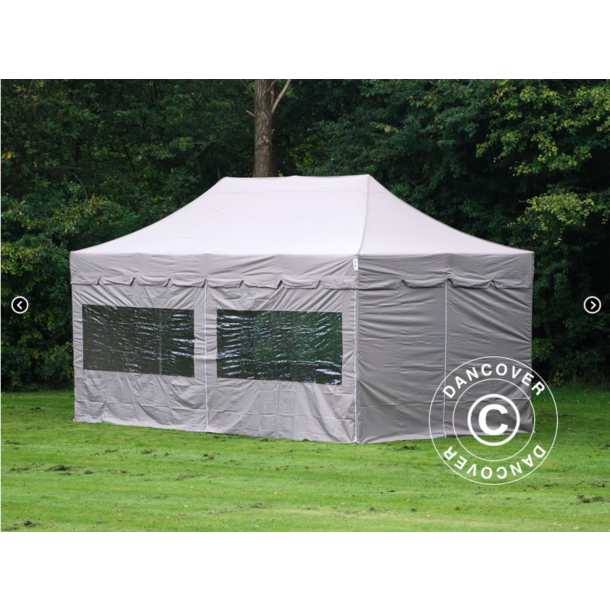 FleXtents PRO Steel 3x6m "Peaked" inkl 6st sidor