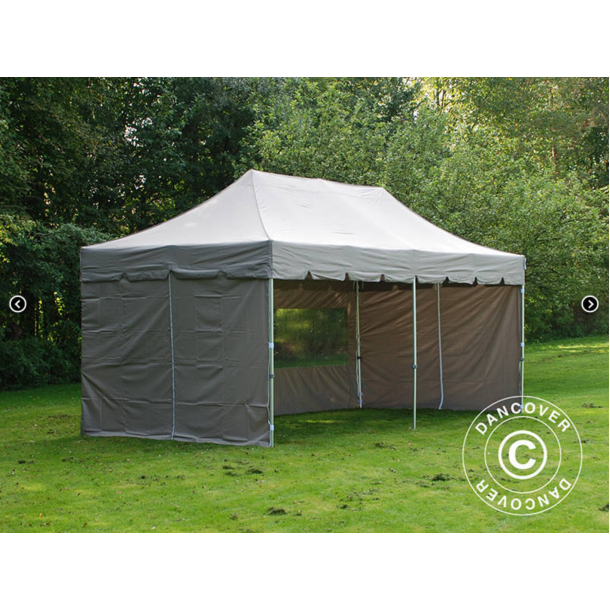 FleXtents PRO Steel 3x6m "Peaked" inkl 6st sidor