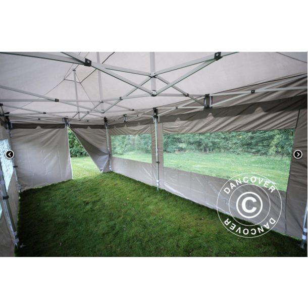 FleXtents PRO Steel 3x6m "Peaked" inkl 6st sidor