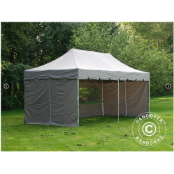 FleXtents PRO Steel 3x6m "Peaked" inkl 6st sidor