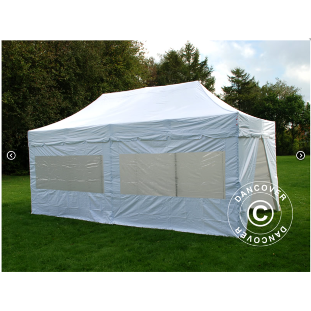FleXtents PRO Steel 3x6m "Peaked" inkl 6st sidor
