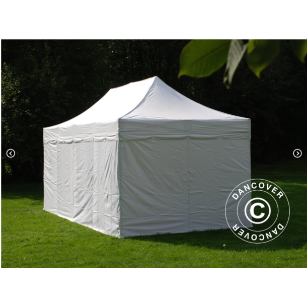 FleXtents PRO Steel 3x6m "Peaked" inkl 6st sidor