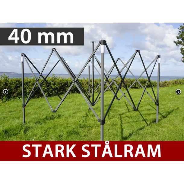 FleXtents PRO Steel 3x6m "Morocco" inkl 6st sidor