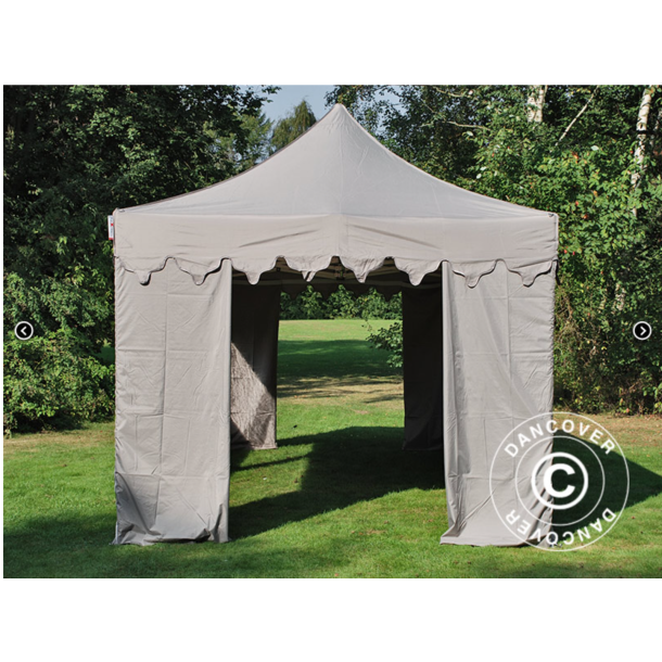 FleXtents PRO Steel 3x6m "Morocco" inkl 6st sidor
