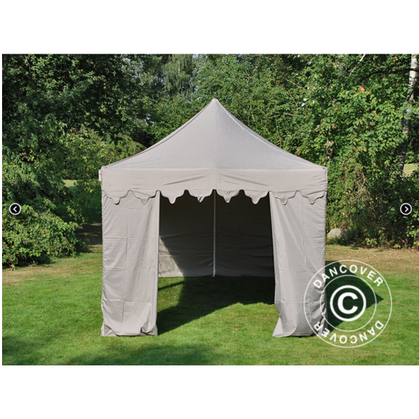 FleXtents PRO Steel 3x6m "Morocco" inkl 6st sidor