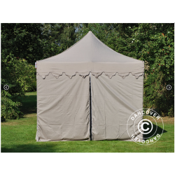 FleXtents PRO Steel 3x6m "Morocco" inkl 6st sidor