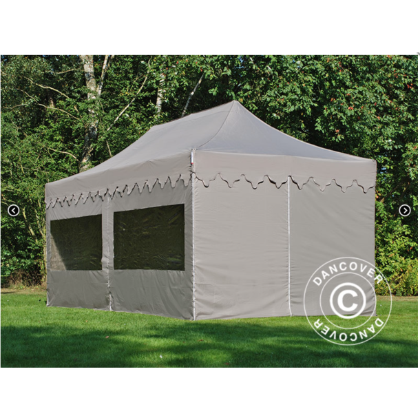 FleXtents PRO Steel 3x6m "Morocco" inkl 6st sidor