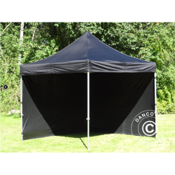 FleXtents Steel 3x3m inkl 4st sidovggar