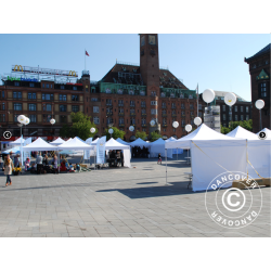 FleXtents Steel 3x3m inkl 4st sidovggar