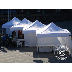 FleXtents Steel 3x3m inkl 4st sidovggar