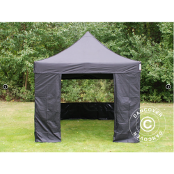 FleXtents Steel 3x3m inkl 4st sidovggar