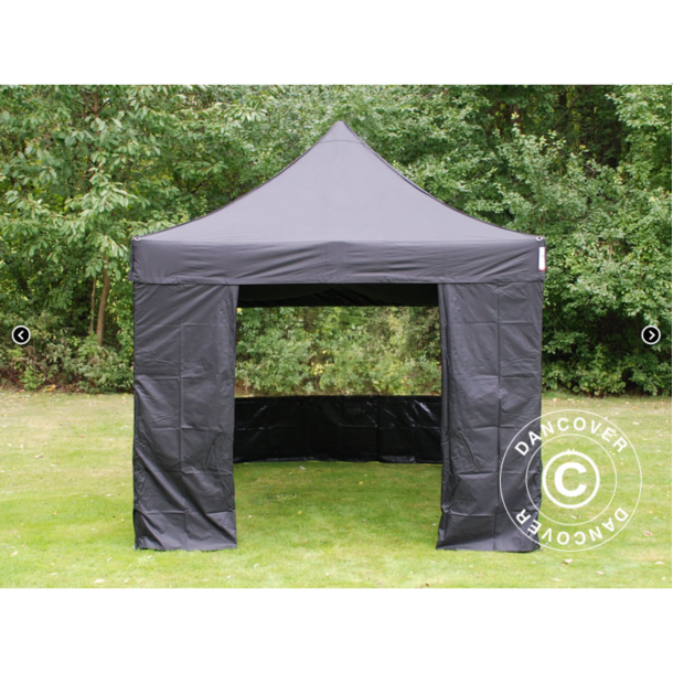 FleXtents Steel 3x3m inkl 4st sidovggar