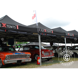 FleXtents Steel 3x3m