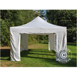 FleXtents Steel 3x4,5m inkl 4st sidovggar