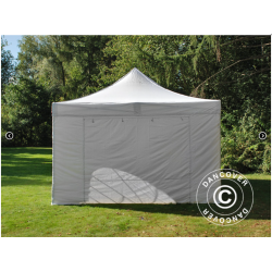 FleXtents Steel 3x4,5m inkl 4st sidovggar