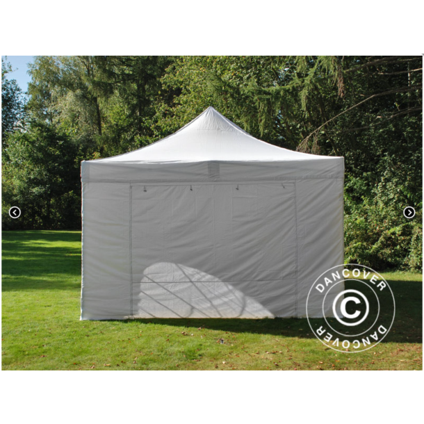 FleXtents Steel 3x4,5m inkl 4st sidovggar