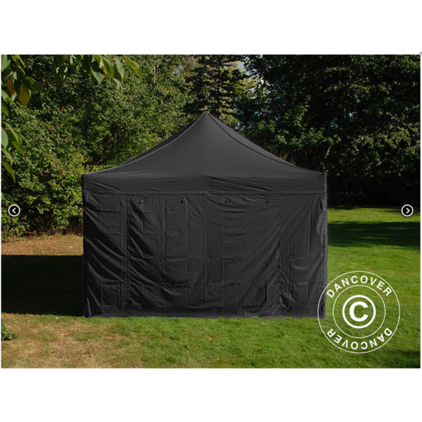 FleXtents Steel 3x4,5m inkl 4st sidovggar