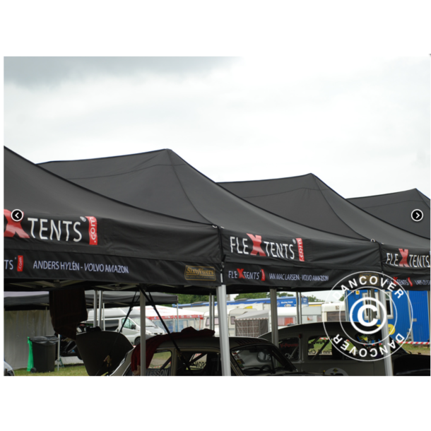 FleXtents Steel 3x4,5m inkl 4st sidovggar