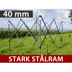 FleXtents Steel 3x4,5m inkl 4st sidovggar
