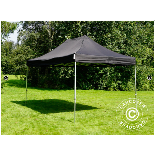 FleXtents Steel 3x4,5m inkl 4st sidovggar