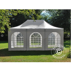 FleXtents Steel 3x4,5m inkl 4st sidovggar