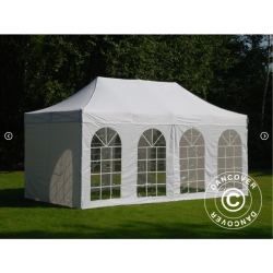 FleXtents Steel 3x6m inkl 4st sidovggar