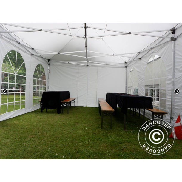 FleXtents Steel 3x6m inkl 4st sidovggar