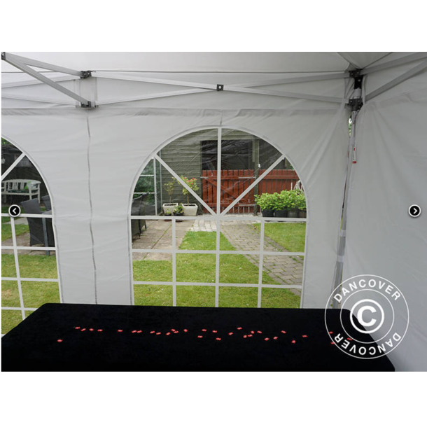 FleXtents Steel 3x6m inkl 4st sidovggar