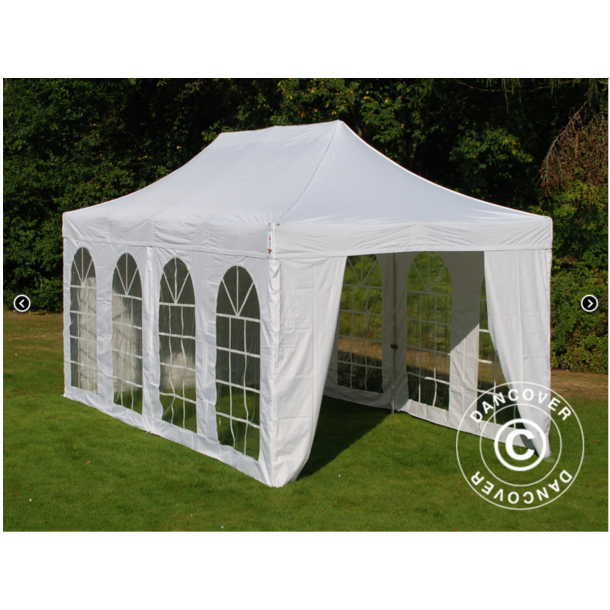 FleXtents Steel 3x6m inkl 4st sidovggar