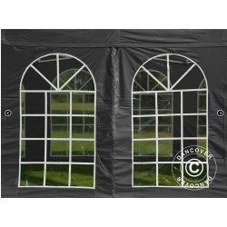 FleXtents Steel 3x6m inkl 4st sidovggar