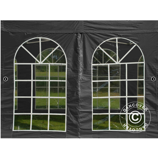 FleXtents Steel 3x6m inkl 4st sidovggar