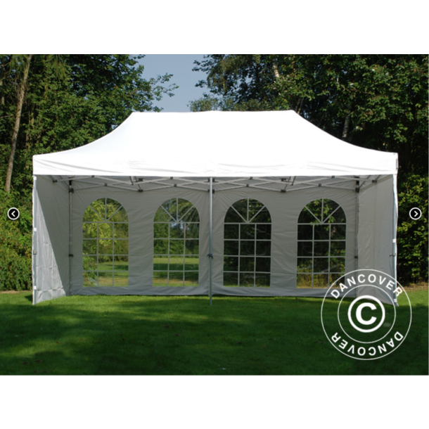 FleXtents Steel 3x6m inkl 4st sidovggar