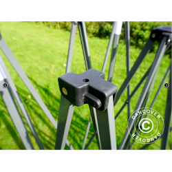 FleXtents Steel 3x6m inkl 6st dekorativa gardiner