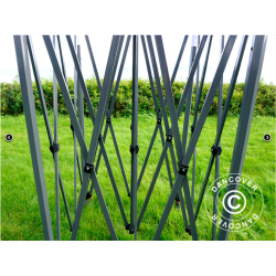 FleXtents Steel 3x6m