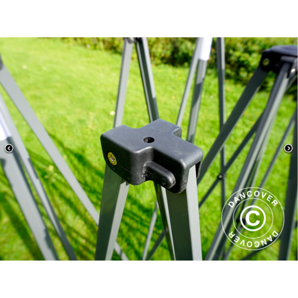 FleXtents Steel 4x4m inkl 4st sidovggar