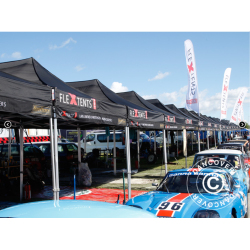 FleXtents Steel 4x4m inkl 4st sidovggar