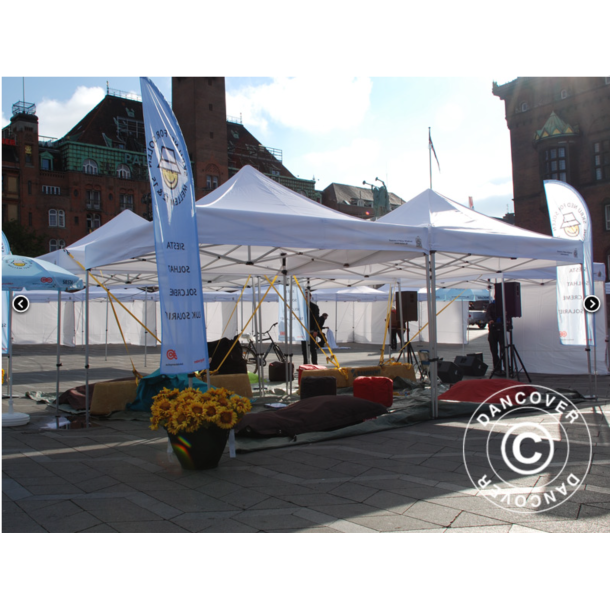 FleXtents Steel 4x4m inkl 4st sidovggar