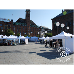 FleXtents Steel 4x4m inkl 4st sidovggar