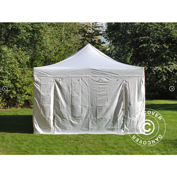 FleXtents Steel 4x4m inkl 4st sidovggar