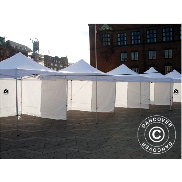 FleXtents Steel 4x4m inkl 4st sidovggar