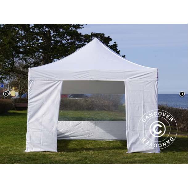 FleXtents Steel 4x4m inkl 4st sidovggar