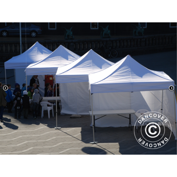 FleXtents Steel 4x4m inkl 4st sidovggar