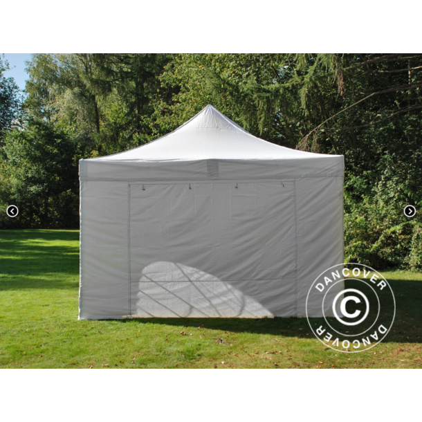 FleXtents Steel 4x6m inkl 4st sidovggar