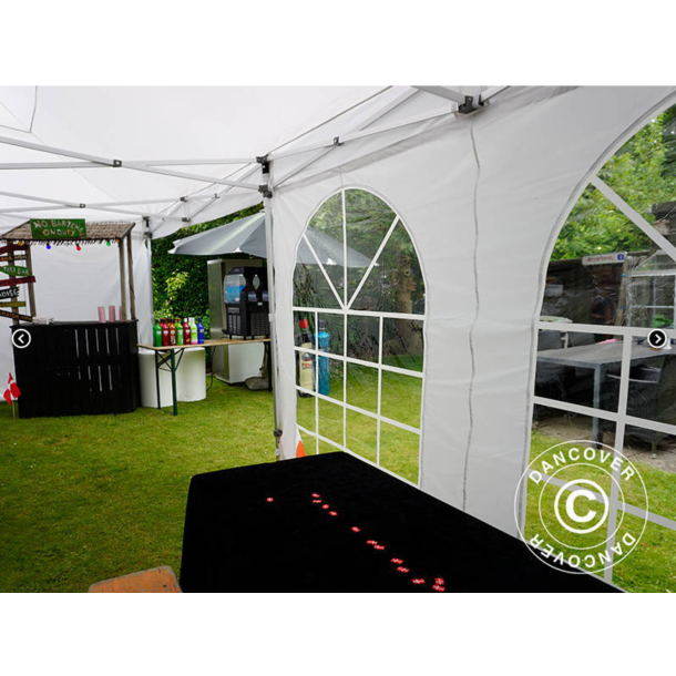 FleXtents Steel 4x6m inkl 4st sidovggar