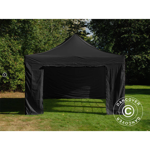 FleXtents Steel 4x6m inkl 4st sidovggar