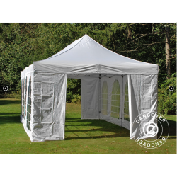 FleXtents Steel 4x8m inkl 4st sidovggar